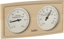 SAWO Bastutermometer och hygrometer, tall
