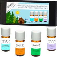 IHANA Bastudoft Fresh & Fruity Collection Presentf&ouml;rpackning 4 x 15 ml