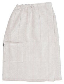 Jokipiin Pellava Laituri Tarrapyyhe 85 x 140 cm (pellavafrotee), beige