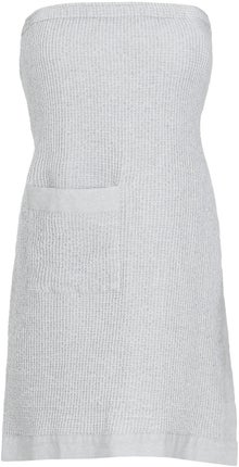 Sarong/wrap handduk Rento Kenno 85 x 145 cm, gr&aring;/vit